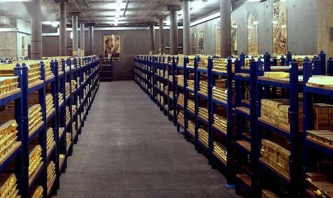 黄金储备排名2020_世界上黄金储备排名:德国第二,俄罗斯第五,中国和美国