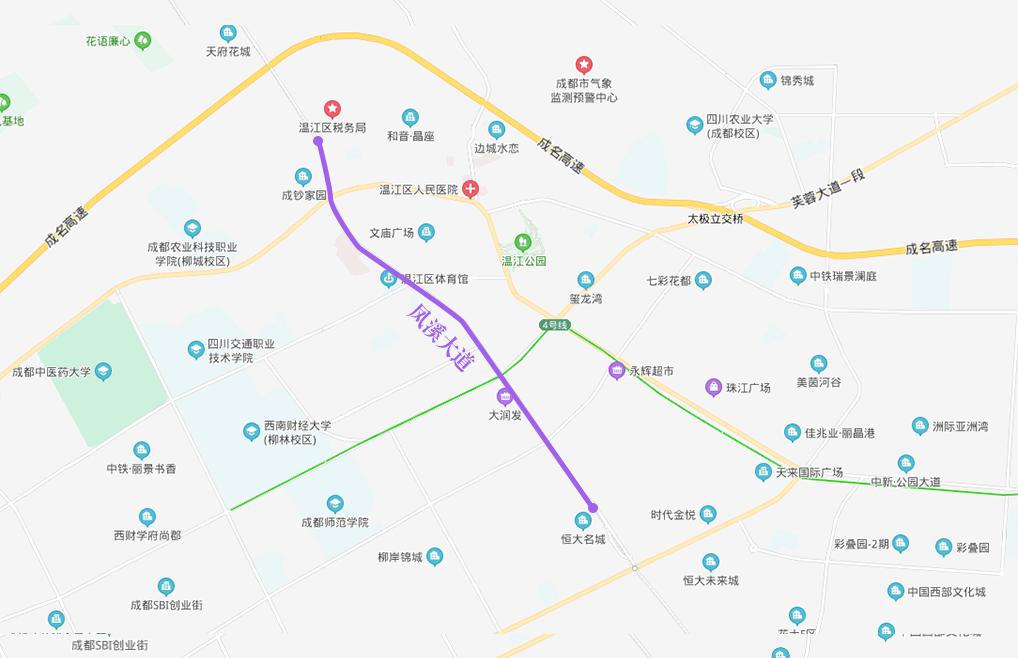 龙泉设4个站的地铁30号线有新变化