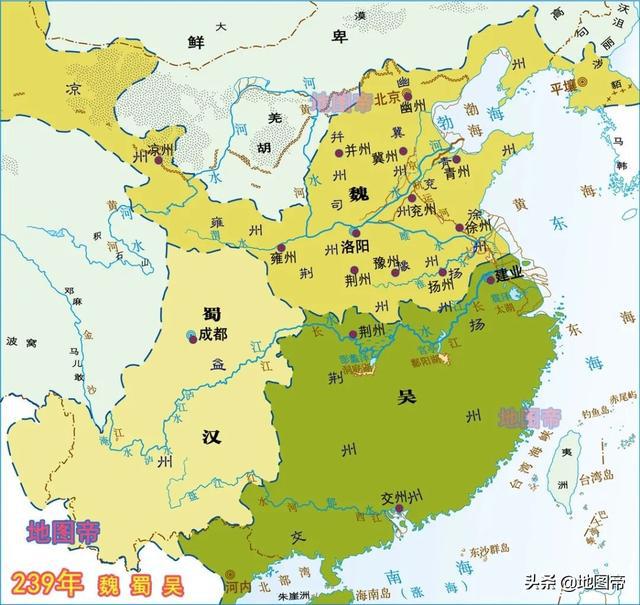 地图上的三国(15幅地图)