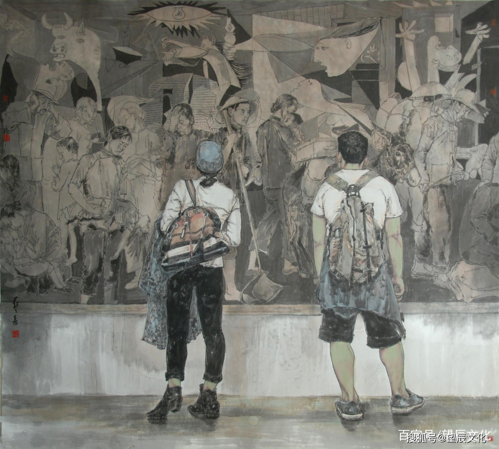 中国当代著名画家——刘艺青 人物画作品欣赏