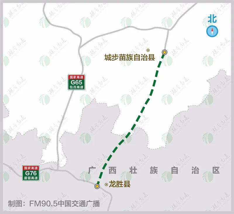 附走向地图_高速公路