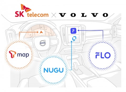 车易加|沃尔沃汽车韩国与sk电讯合作将集成综合车载信