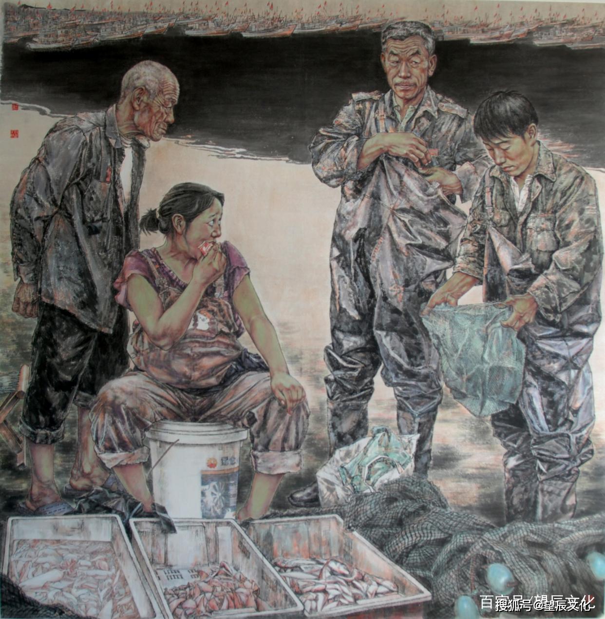 中国当代著名画家——刘艺青 人物画作品欣赏
