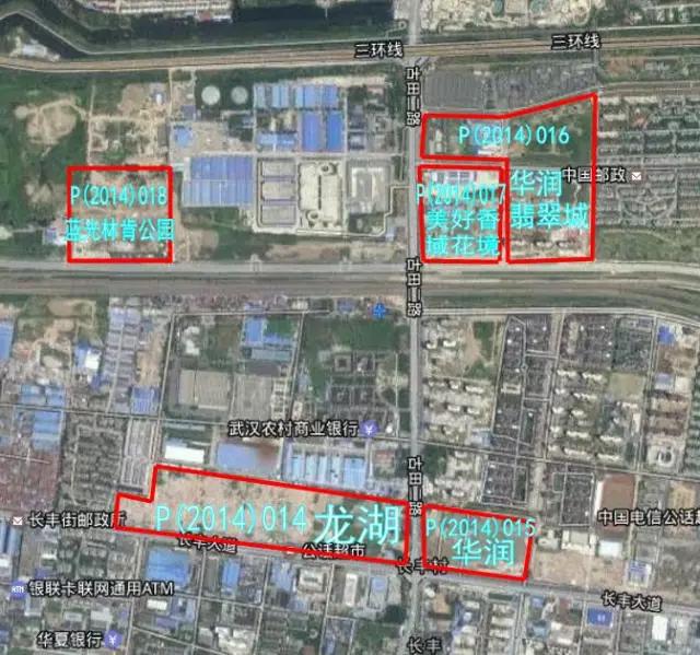 其中5宗位于长丰村,1宗位于罗家墩村,出让面积达52.