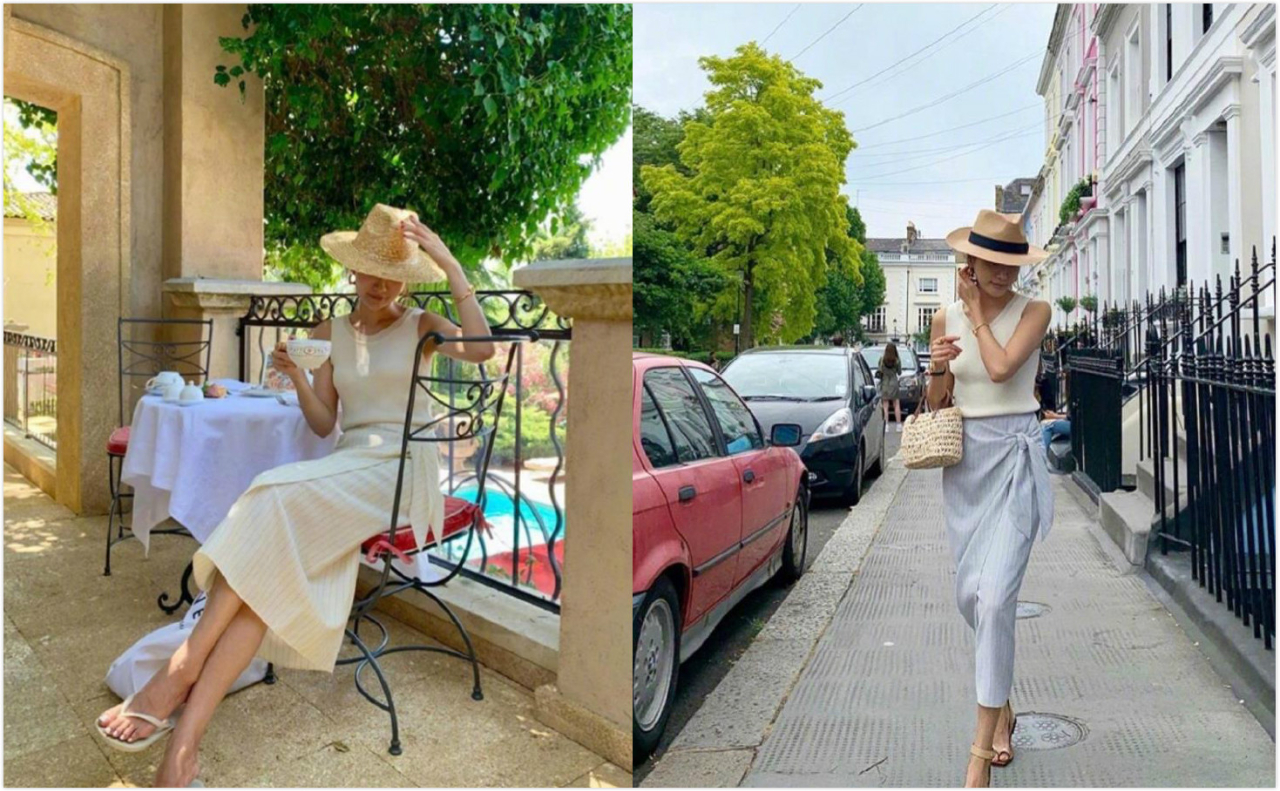 素色今年夏日就用素色单品来营造迷人的温柔系搭配吧！舒适又显气质