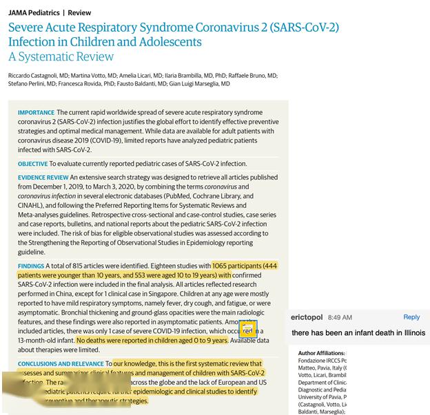 医学界|必读|全球医学界非常担忧新冠病毒感染儿童和学生