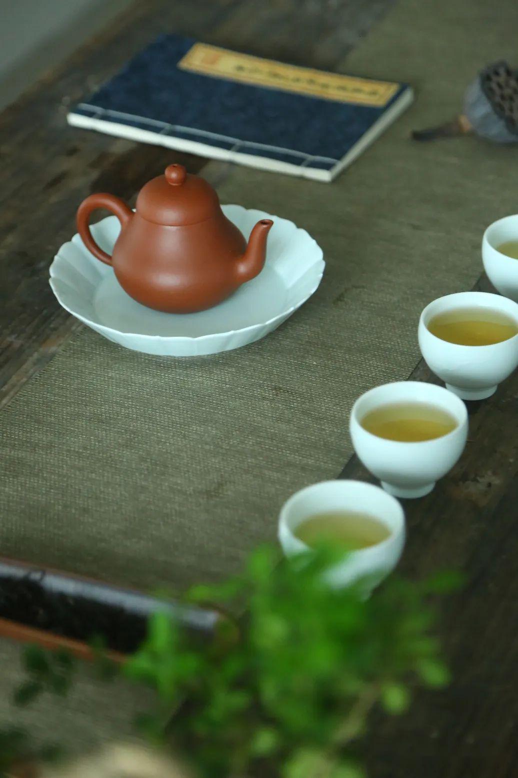 茶闲,烟尚绿