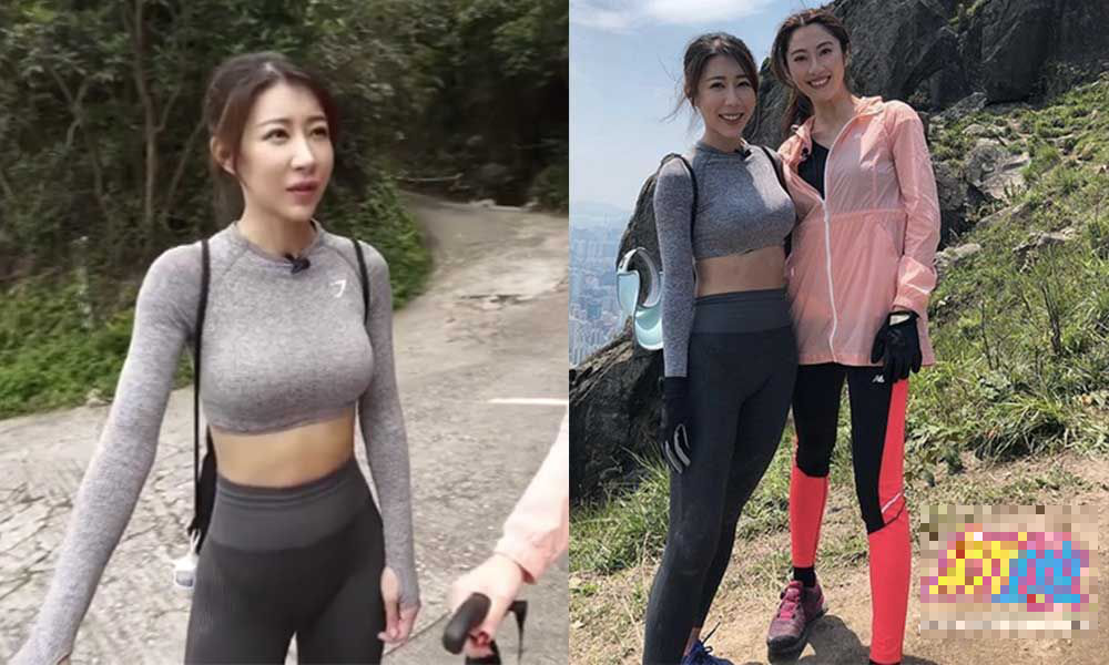 tvb美女陈婉衡勇闯飞鹅山