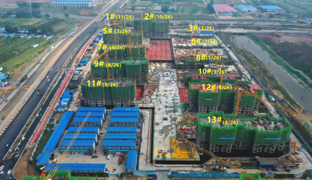 商丘这个安置区最新施工进度来了