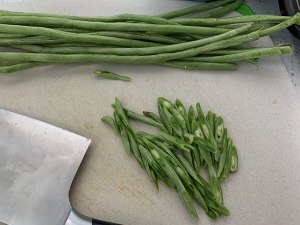 干辣椒爆炒豇豆