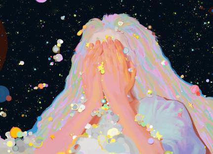 抑郁症画家 | 我身处黑暗 但愿意为你画下这漫天的星光