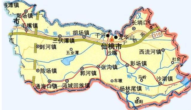 湖北的4个直管县级市:仙桃 潜江 天门 神农架