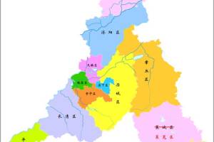 济南市行区划调整示意图:撤销莱芜市,设立莱芜区和钢城区