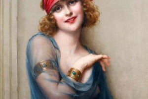 世界名画超写实人体美女油画欣赏,画中少女美若天仙令人迷人