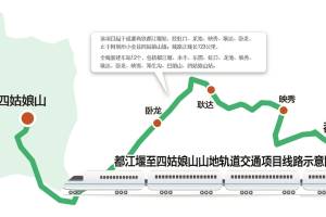 都江堰至四姑娘山观光铁路获批 全线设12个站点