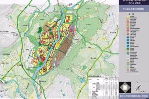 漂亮!江油市城市发展规划图2014-2030
