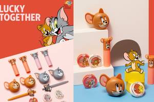 etude house看上鼠界的扛霸子「杰利鼠」,带着汤姆猫(tom&jerry )和