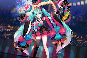 初音未来"魔法未来 2020"主视觉图&人设图公开