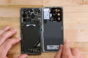 [图]ifixit拆解galaxy s20 ultra:打开难 元件模块化 可维修分3分