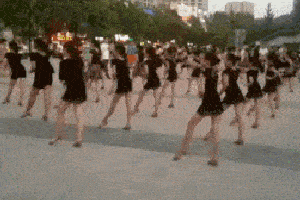 搞笑gif趣图:我以为这是拉丁舞吧!