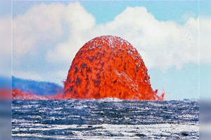 海底火山爆发的时候,海水为什么不能将火山浇灭?看完长知识了