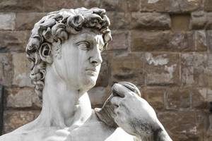大卫雕像:被认为是西方美术史上最值得夸耀的男性人体雕像之一