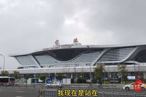 实拍浙江宁波火车站,外形漂亮,交通非常便利