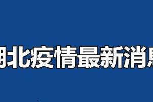 湖北疫情最新通报:武汉传来一个好消息,截止至4月5日9时38分