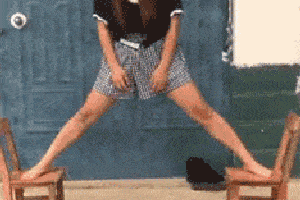 搞笑gif:老婆不在家我就不能抱枕头了