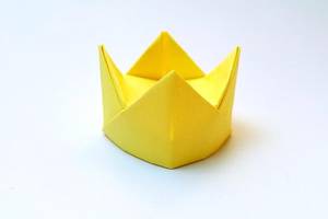 折纸王子折纸皇冠,儿童折纸大全手工教程