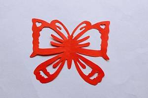 精致漂亮的蝴蝶剪纸,简单几步就能做出来,手工折纸大全