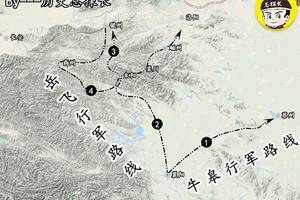 地图上的战争:岳飞奉命北伐,狂飙北上,横扫河南地区