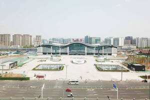 品质城市新地标初现雏形——潍坊市站南广场片区工程进展