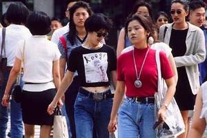 一组老照片:90年代韩国首尔街头小巷,"韩流总在轮回?"