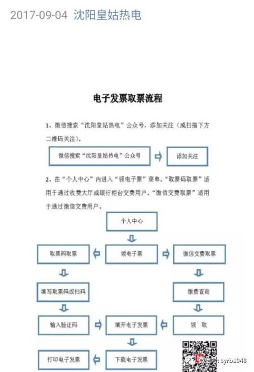 沈阳人请注意！在这些热企缴采暖费，可领电子发票！打印后一样能报销！
