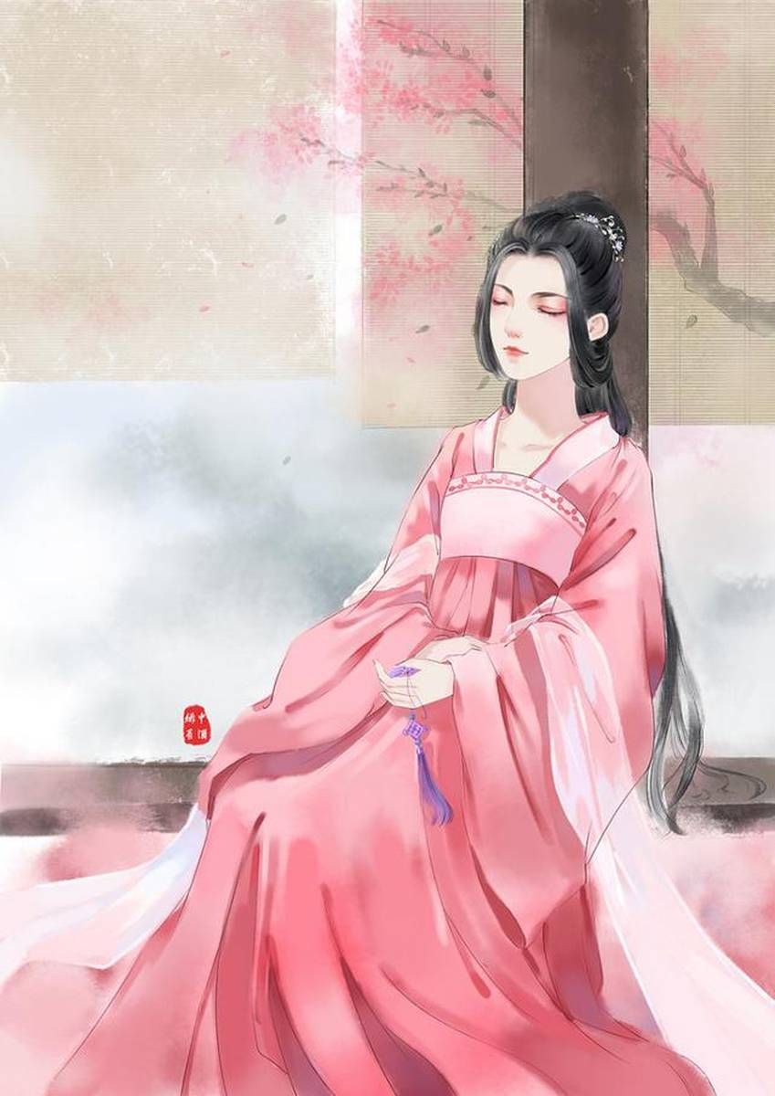 古风美人图，因为我见美人多妩媚