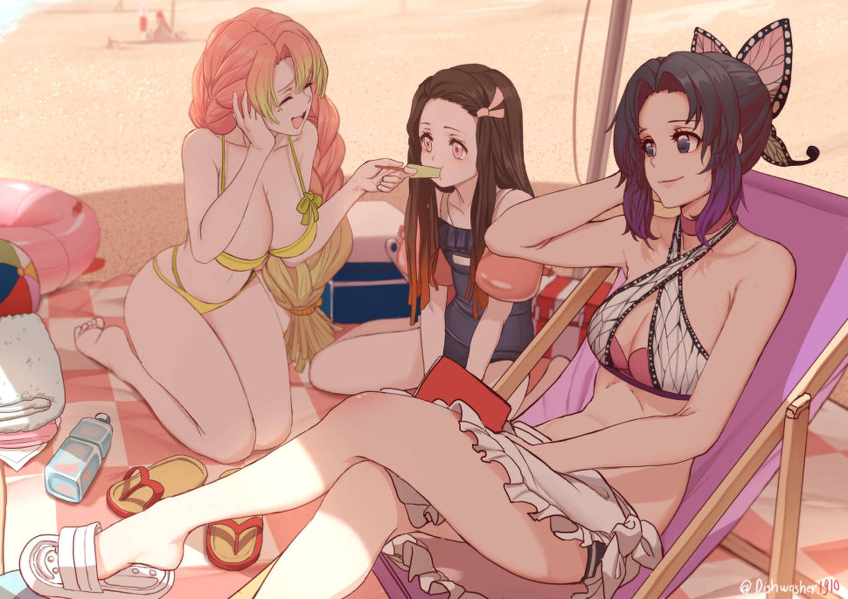 越南画师笔下的鬼灭之刃同人作品