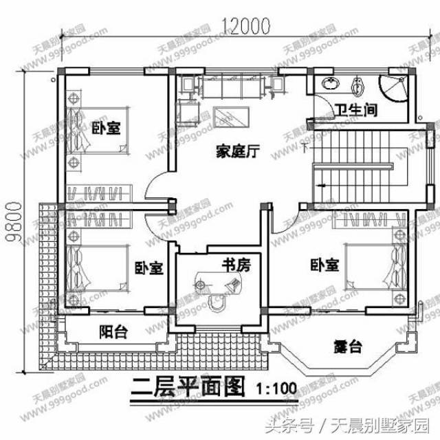 5套农村别墅设计图,任挑一套回家盖!含预算