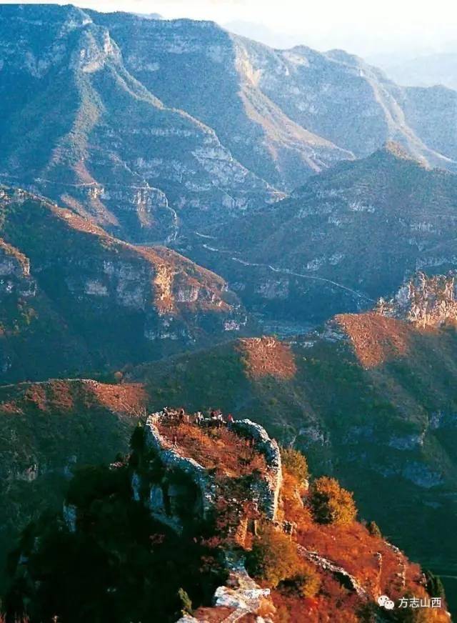 梁兴兵寨遗址 太行陉羊肠坂,是山西泽州通往河南平原的古道,尽管有