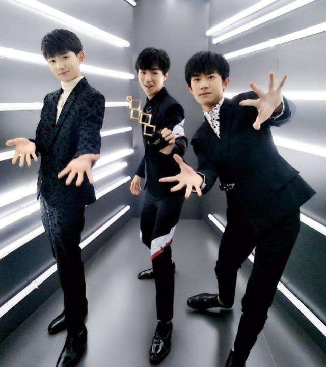 tfboys三人合体造型再次来袭, 谁的气质更好呢?