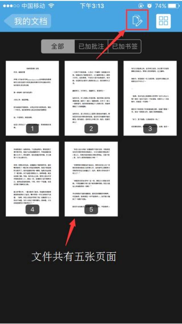 苹果手机如何删除pdf页面