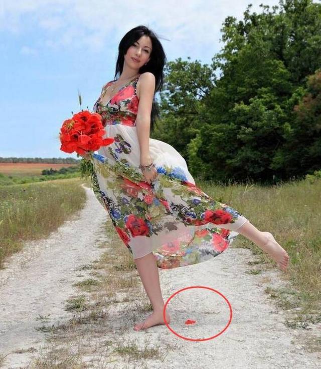 搞笑组图:什么叫女神 什么叫女神经