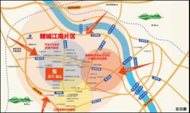 盛世城品,坐落泉州鲤城江南片区,四座大桥对接新老城区(田安大桥