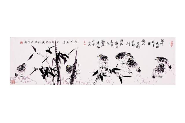 竹韵兰馨-画家李永亮作品赏析