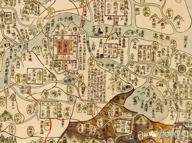 地图,很有新鲜感,那时句容和溧阳属于南京,而金坛在在界限之外,茅山并