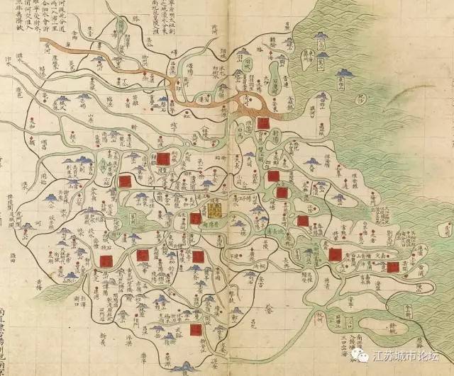 地图,很有新鲜感,那时句容和溧阳属于南京,而金坛在在界限之外,茅山并
