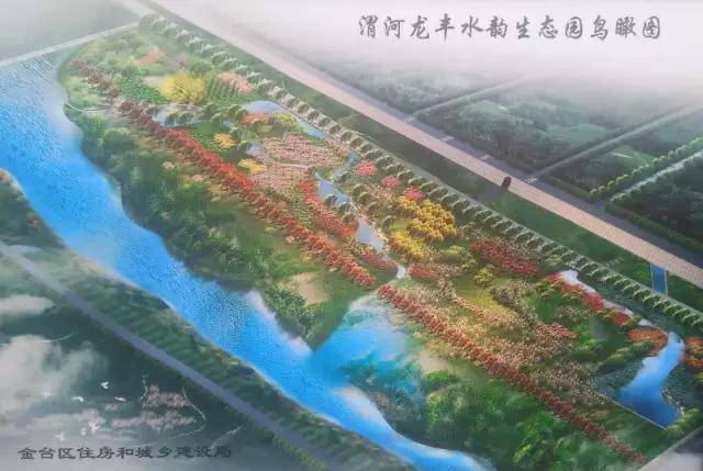 金台区渭河团结运动公园是宝鸡打造渭河景观长廊新节点建设中的重要