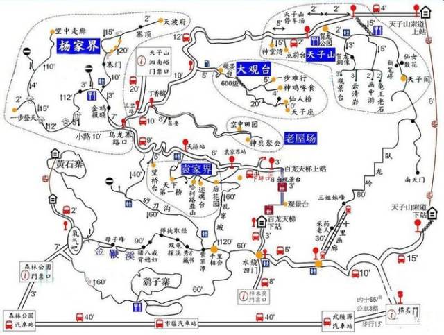 和闺蜜到张家界旅游,详细介绍图文并茂 地图_手机搜狐网