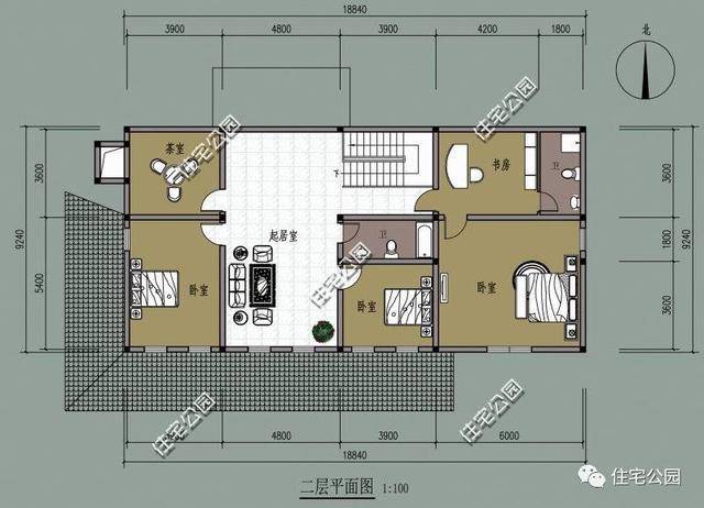 2017最新大开间农村别墅,建好千万豪宅都不换!