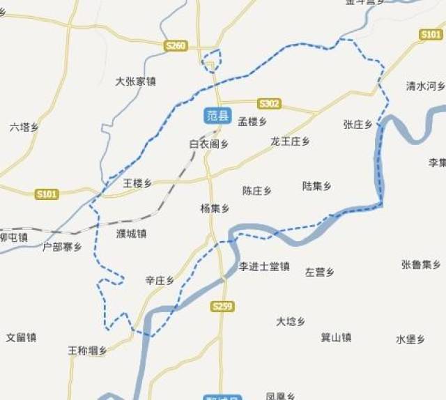 地理答啦:一脚踏两县一街跨两省,鲁豫界范县飞地
